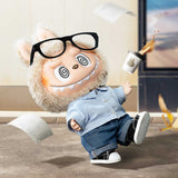 POP MART Labubu Flip With Me Vinyl Plush Doll – 40cm Collectible Figure with Original Box | First Edition Gift for Fans & Cute Room Display, 100% Genuine