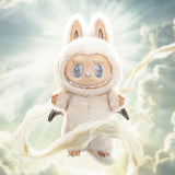POP MART Labubu Angel in Clouds Vinyl Doll – Large Collectible Plush with Detailed Vinyl Face | Soft Fantasy Figure for Fans & Gift Lovers, 100% Genuine