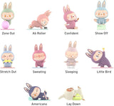 POP MART The Monsters Lazy Yoga Blind Box – Anime Collectible Vinyl Pop Figures for Fans, Art Toy Display & Mystery Gift Surprise, 100% Genuine