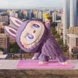 POP MART The Monsters Lazy Yoga Blind Box – Anime Collectible Vinyl Pop Figures for Fans, Art Toy Display & Mystery Gift Surprise, 100% Genuine