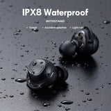 Mpow M30 Plus Wireless Earbuds Bluetooth 5.0 Earphones True Wireless 100-Hour Playtime IPX8 Waterproof TWS Earpieces USB-C Charging