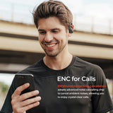 Mpow Flame Solo TWS Earbuds with Bluetooth 5.0 and ENC Noise Cancellation Mic, IPX7 Waterproof, Ideal for Running and Sports