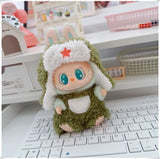 Mini Plush Doll's Animal Clothes Outfit Accessories Cute Capybara Elephant Duck Hoodie 17cm Labubu 10cm Idol Dolls DIY Clothing
