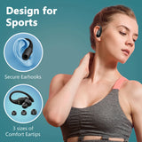 Mpow T68 Wireless Earbuds with Enhanced Bass Bluetooth 5.3 TWS In-Ear Earphones LED Display Water-Resistant