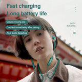 Lenovo SH1 Wireless Earphones: Bluetooth 5.0 Chip, High-Fidelity Sound, IPX5 Waterproof Sports Headset with Magnetic Neckband