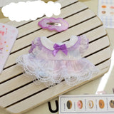 Adorable Doll Clothes Set for 17cm Labubu – Plush Outfit, Suit, Jumpsuit & Dress Accessories