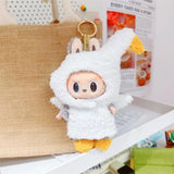 Adorable Doll Clothes Set for 17cm Labubu – Plush Outfit, Suit, Jumpsuit & Dress Accessories