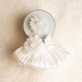 Labubu Doll Suspender Dress Set – 4 Color Options Outfit for 17cm Plush Dolls with Animal-Inspired Design & Dress-Up Accessories