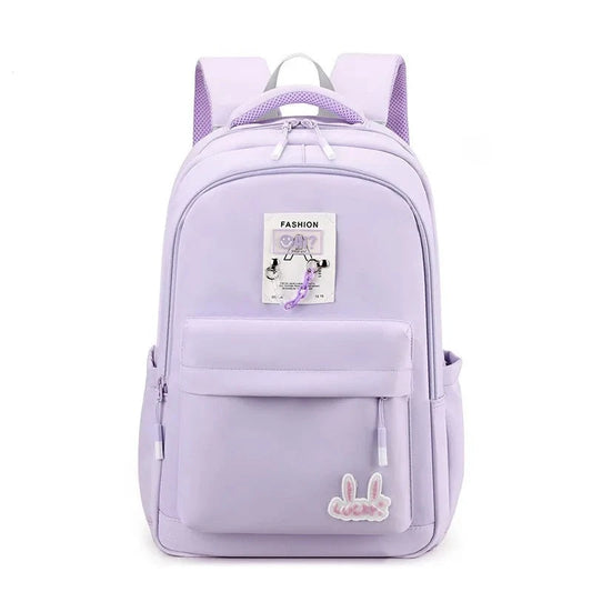 Adorable Children School Backpack - Children's Book Bag for Girls - Cute Shoulder Bag for Students with Kawaii Style - Spacious Large Capacity Backpack