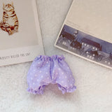 Adorable Bloomers & Shorts for 17cm Labubu Idol Dolls – Mini Plush Clothing Accessories for DIY Play