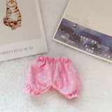 Adorable Bloomers & Shorts for 17cm Labubu Idol Dolls – Mini Plush Clothing Accessories for DIY Play