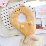 Labubu Doll To-Go Bag & Bedding Set – 17cm Plush Doll Accessories with Crossbody Carry Bags & Sleeping Bed for DIY Travel Play