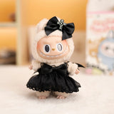 Labubu Idol Dolls Dark Devil Sling Dress – Cute Mini Plush Doll Clothes for Xmas & Party Outfit Collection Accessories