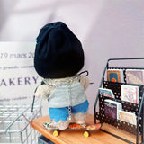 Adorable Doll Clothes Set for 17cm Labubu – Plush Outfit, Suit, Jumpsuit & Dress Accessories