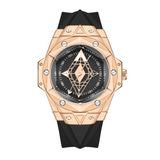 RUIMAS Luxury Quartz Sport Casual Men's Watch: Casual Timepieces with Unique Design, Waterproof Feature