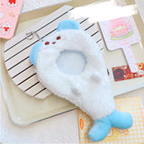 Labubu Doll To-Go Bag & Bedding Set – 17cm Plush Doll Accessories with Crossbody Carry Bags & Sleeping Bed for DIY Travel Play