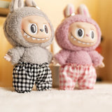 Adorable Bloomers & Shorts for 17cm Labubu Idol Dolls – Mini Plush Clothing Accessories for DIY Play