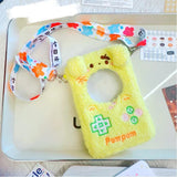 Labubu Doll To-Go Bag & Bedding Set – 17cm Plush Doll Accessories with Crossbody Carry Bags & Sleeping Bed for DIY Travel Play