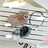 Adorable Doll Clothes Set for 17cm Labubu – Plush Outfit, Suit, Jumpsuit & Dress Accessories