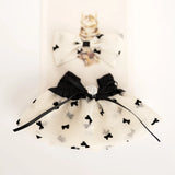 Labubu Doll Camellia Gauze Skirt Set – 17cm Plush Outfit with Heart or Bow Design & Suspender Pants for Pendant Doll Dress-Up