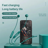 Lenovo SH1 Wireless Earphones: Bluetooth 5.0 Chip, High-Fidelity Sound, IPX5 Waterproof Sports Headset with Magnetic Neckband