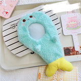 Labubu Doll To-Go Bag & Bedding Set – 17cm Plush Doll Accessories with Crossbody Carry Bags & Sleeping Bed for DIY Travel Play