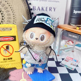 Adorable Doll Clothes Set for 17cm Labubu – Plush Outfit, Suit, Jumpsuit & Dress Accessories