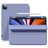 iPad Case Cover Compatible with iPad 9.7, Air 3/4, Mini 5/6, iPad 10.2, Pro 11/12.9 - Includes Pencil Holder, Supports Wireless Charging
