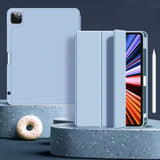 iPad Case Cover Compatible with iPad 9.7, Air 3/4, Mini 5/6, iPad 10.2, Pro 11/12.9 - Includes Pencil Holder, Supports Wireless Charging