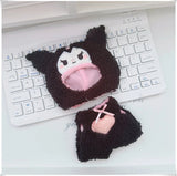 Mini Plush Doll's Animal Clothes Outfit Accessories Cute Capybara Elephant Duck Hoodie 17cm Labubu 10cm Idol Dolls DIY Clothing