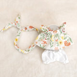 Labubu Doll Fruit Outfit Set – 17cm Plush Clothes with Cherry or Pineapple Print Three-Piece Set for Stylish Doll Dress-Up