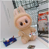 Mini Plush Doll's Animal Clothes Outfit Accessories Cute Capybara Elephant Duck Hoodie 17cm Labubu 10cm Idol Dolls DIY Clothing