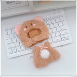 Mini Plush Doll's Animal Clothes Outfit Accessories Cute Capybara Elephant Duck Hoodie 17cm Labubu 10cm Idol Dolls DIY Clothing