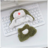 Mini Plush Doll's Animal Clothes Outfit Accessories Cute Capybara Elephant Duck Hoodie 17cm Labubu 10cm Idol Dolls DIY Clothing