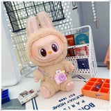 Mini Plush Doll's Animal Clothes Outfit Accessories Cute Capybara Elephant Duck Hoodie 17cm Labubu 10cm Idol Dolls DIY Clothing