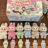 POP MART Labubu Macaron Vinyl Doll – Have A Seat Pendant Backpack Charm & Surprise Blind Box Gift, Single Box 100% Genuine