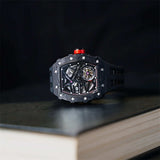 TSAR BOMBA Automatic Carbon Fiber Watch - TB8209CF