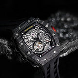 TSAR BOMBA Carbon Fiber Self-Winding Watch - TB8208CF