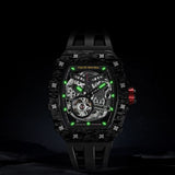 TSAR BOMBA Carbon Fiber Self-Winding Watch - TB8208CF