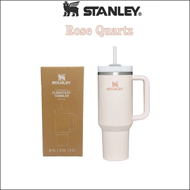 Stanley Tumbler 40oz, Stainless Steel, Vacuum Insulated, Thermal Iced Car Mug for Travel