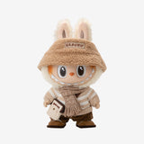 POP MART Labubu Dress Be Latte Vinyl Plush Doll – 38cm Original Collectible with Soft PP Cotton Filling | Cute Toy Figure for Decor & Gifts, 100% Genuine