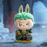 POP MART Labubu x One Piece Blind Box Series – Anime PVC Model Figures Featuring Luffy, Zoro, Sanji & More | Surprise Collectible Gift Set, 100% Genuine
