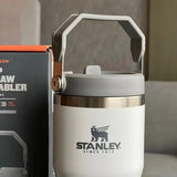 Stanley Tumbler 30oz/887ml with Straw Lids: Stylish Stainless Steel Coffee Thermos for On-the-Go