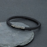 Men's Minimalist Waterproof Steel Cuff Bracelet – Sleek Stainless Steel Wire Design | Unisex Charm Jewelry Gift