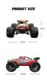 1:16 Dual Motor RC Off-Road Car: High-Speed 4x4, LED Drift Toy with 2.4G Remote Control, Ideal for Adults