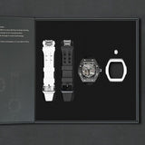 TSAR BOMBA Combo Interchangeable Watches With Calendar - TB8218Combo