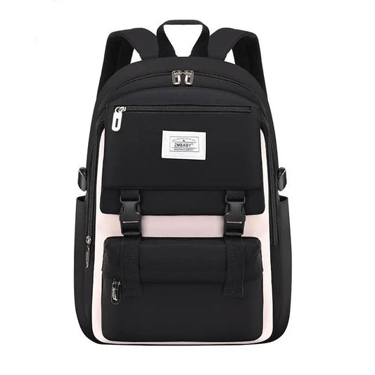 Spacious High School Backpack for Girls: Perfect Student Schoolbag for Teenagers, Ideal for Carrying Books and Supplies