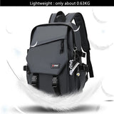 Cool and Waterproof Teenage School Backpack for Boys: Large and Lightweight Book Bag, Ideal for College Schooling