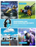 Mpow HM068 Children's Earmuffs, NRR 25dB Hearing Protection, Professional Noise-Canceling Ear Muffs for Shooting and Studying