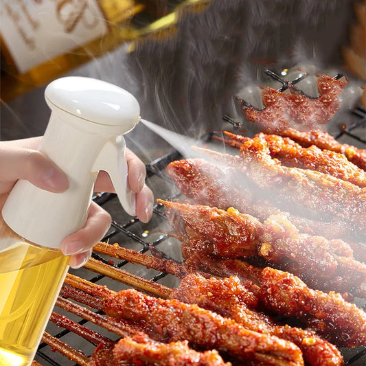 Kitchen BBQ Oil Sprayer: Versatile Seasoning and Liquid Dispenser for Olive Oil, Cooking Oil, Salad Dressing